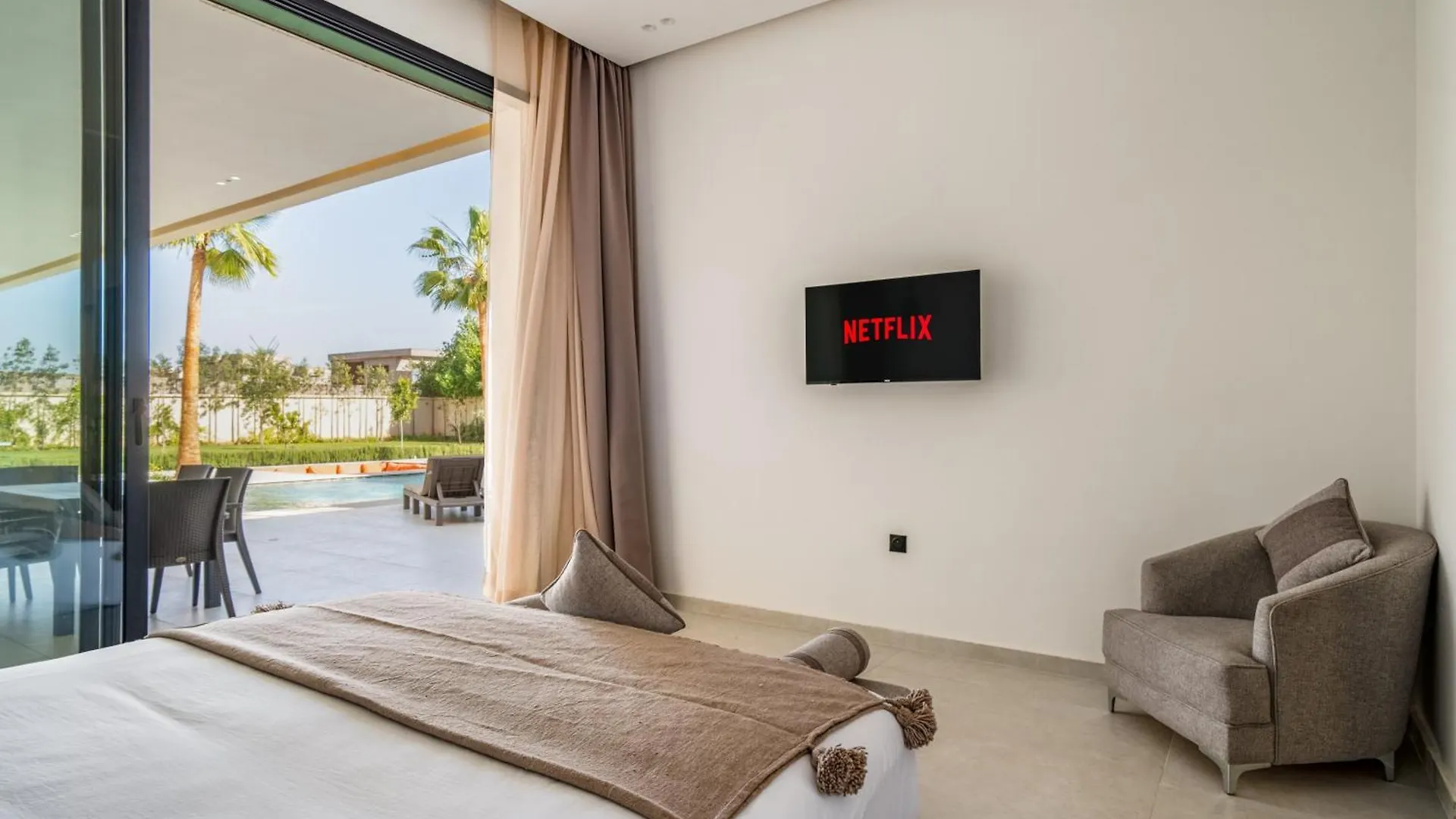 מרקש Villa Alia - Piscine - 4 Bedroom Ba - Wifi - Parking