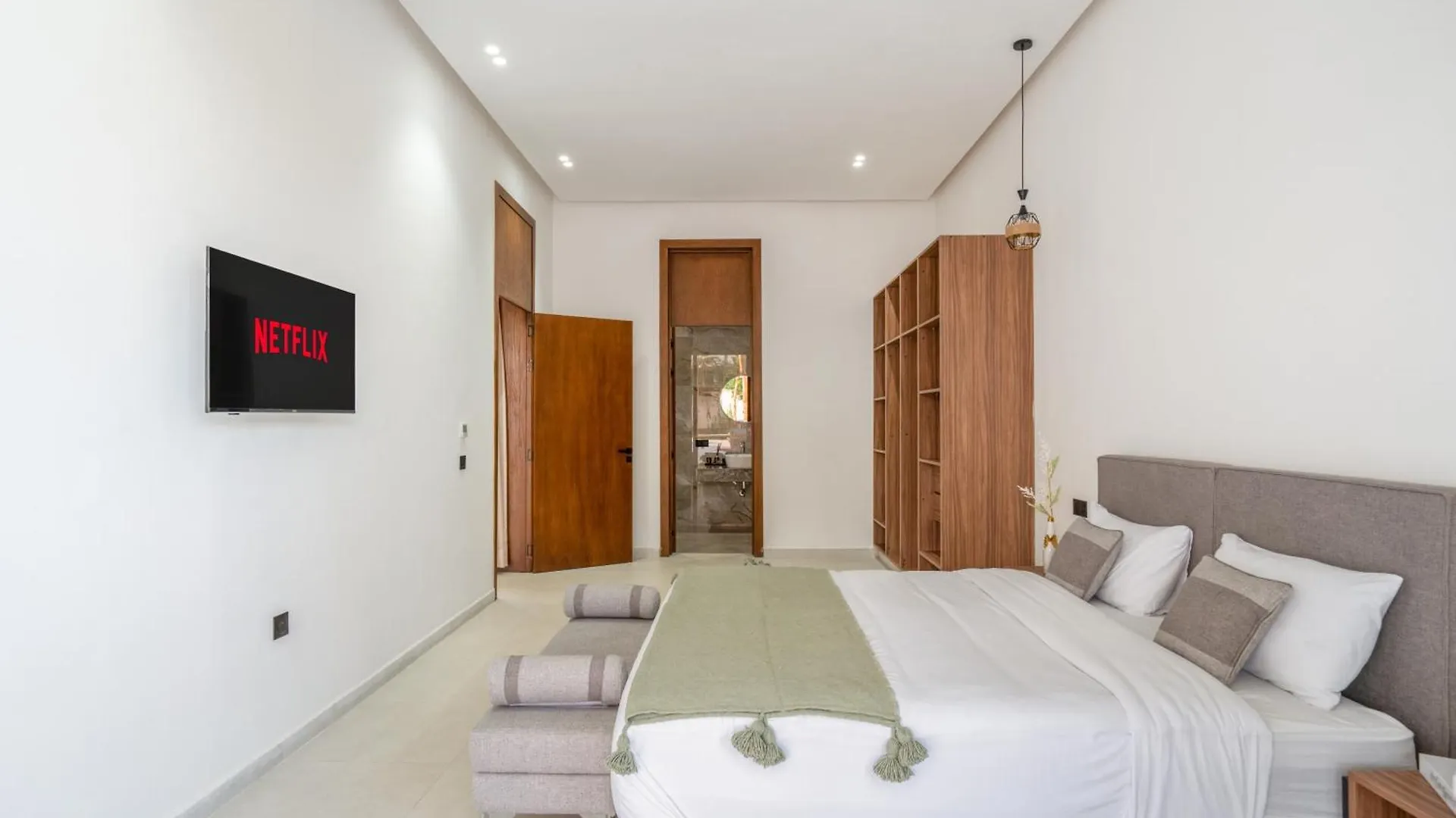 Villa Alia - Piscine - 4 Bedroom Ba - Wifi - Parking Marrakesh