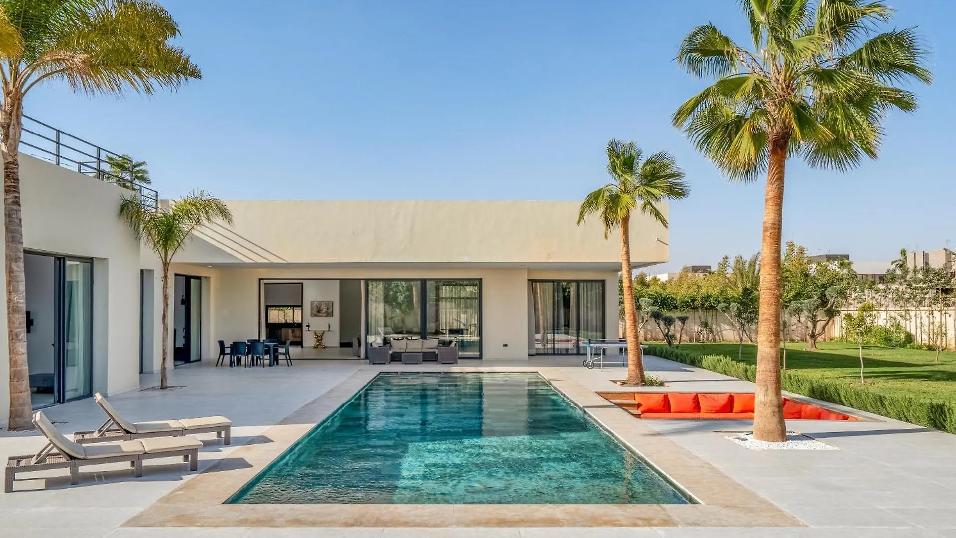 Villa Alia - Piscine - 4 Bedroom Ba - Wifi - Parking Marrakesh