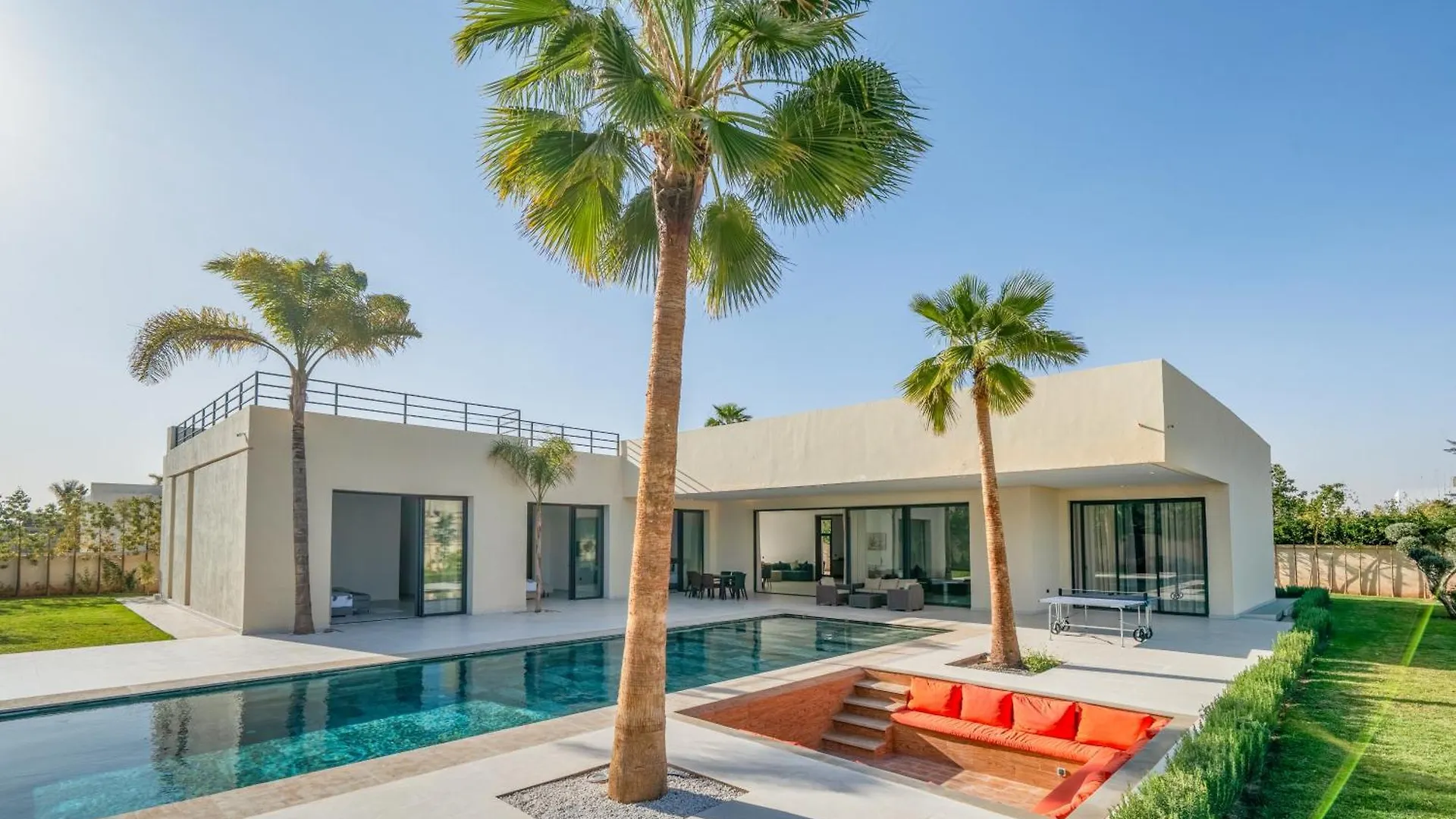 Villa Alia - Piscine - 4 Bedroom Ba - Wifi - Parking Marrakesh 0*,  Marocko