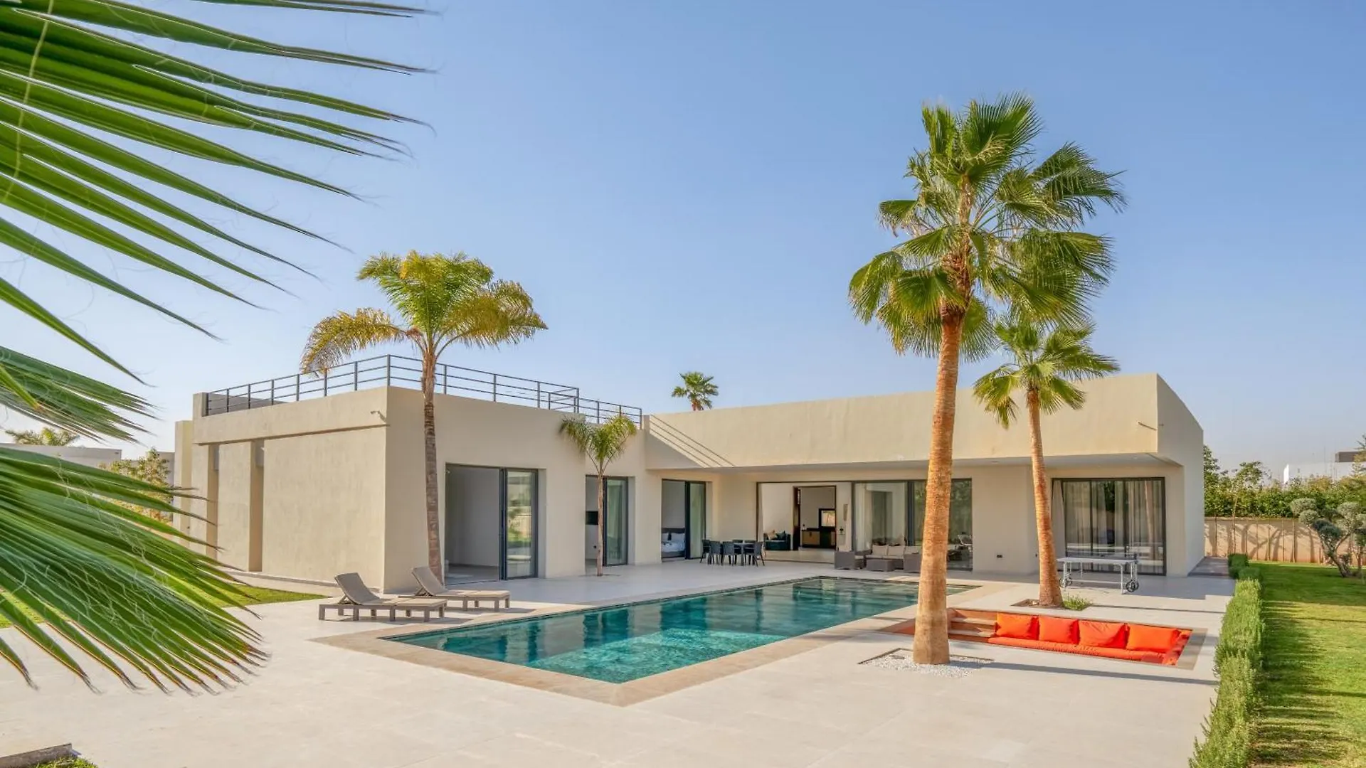 Villa Alia - Piscine - 4 Bedroom Ba - Wifi - Parking Marrakesh Marocko