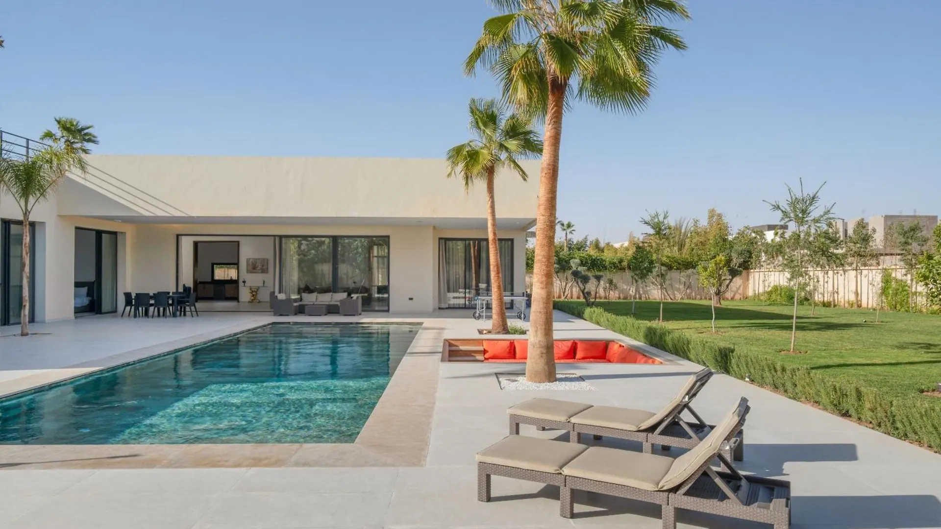 Villa Alia - Piscine - 4 Bedroom Ba - Wifi - Parking Marrakesh