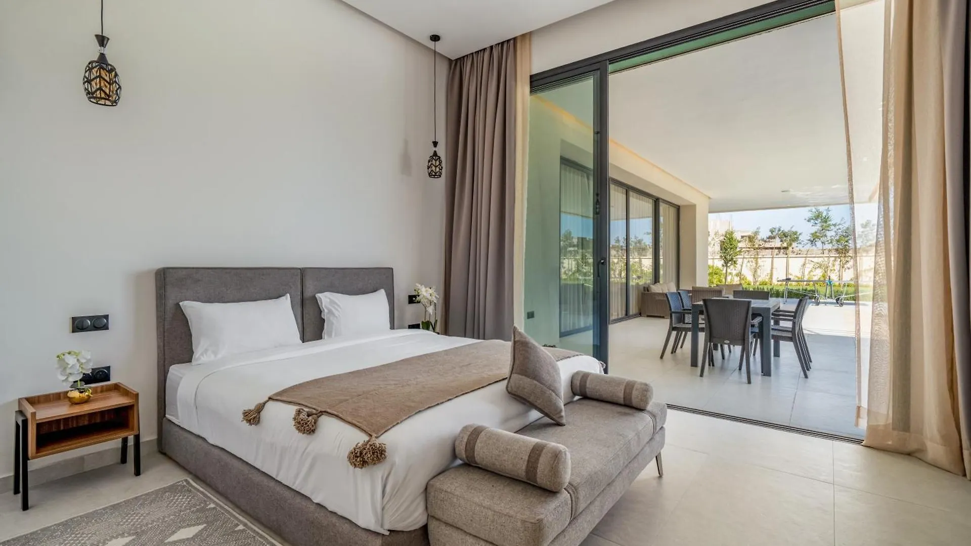Villa Alia - Piscine - 4 Bedroom Ba - Wifi - Parking Marrakesh Marocko