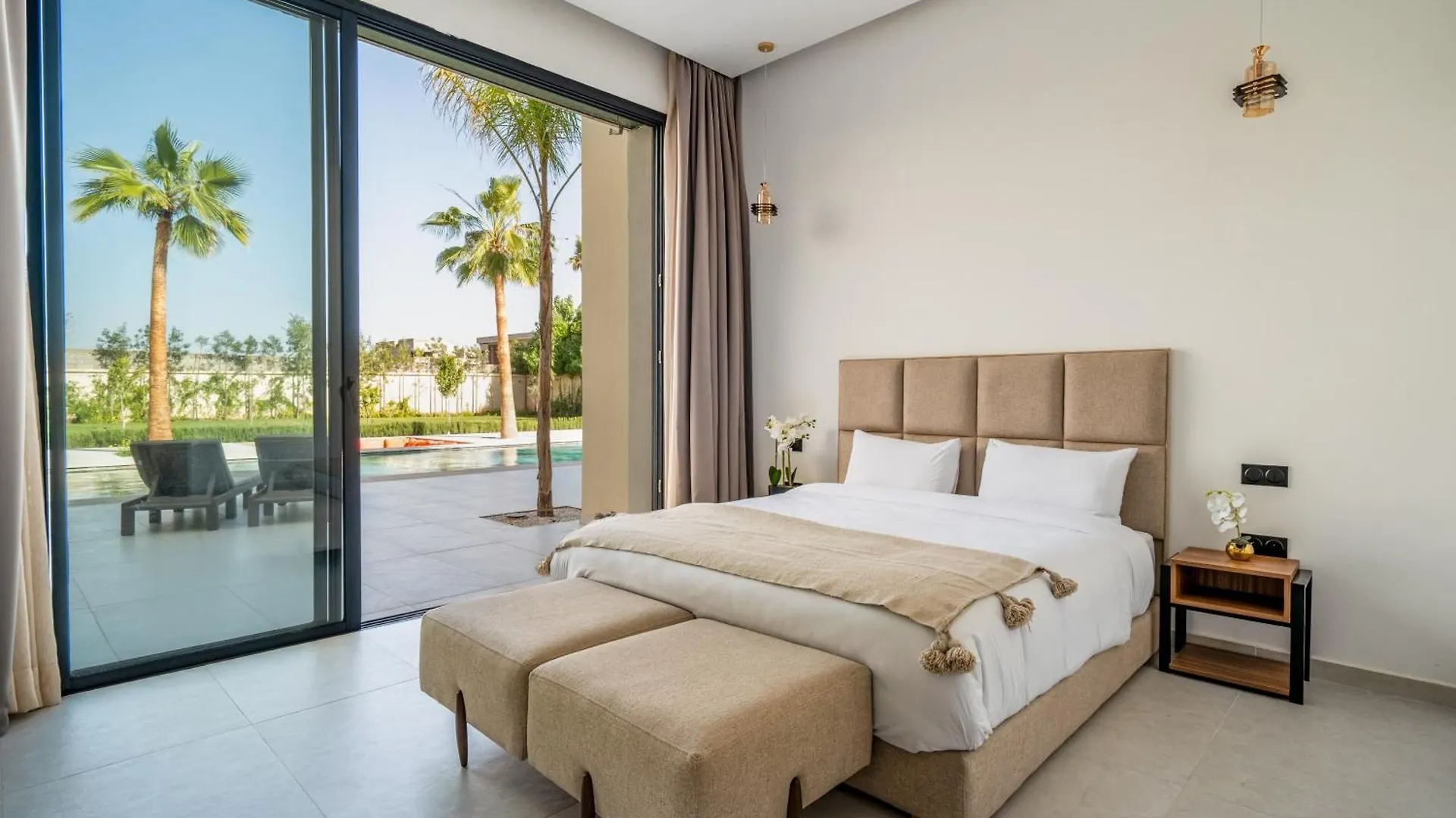 Villa Alia - Piscine - 4 Bedroom Ba - Wifi - Parking Marrakesh Marocko