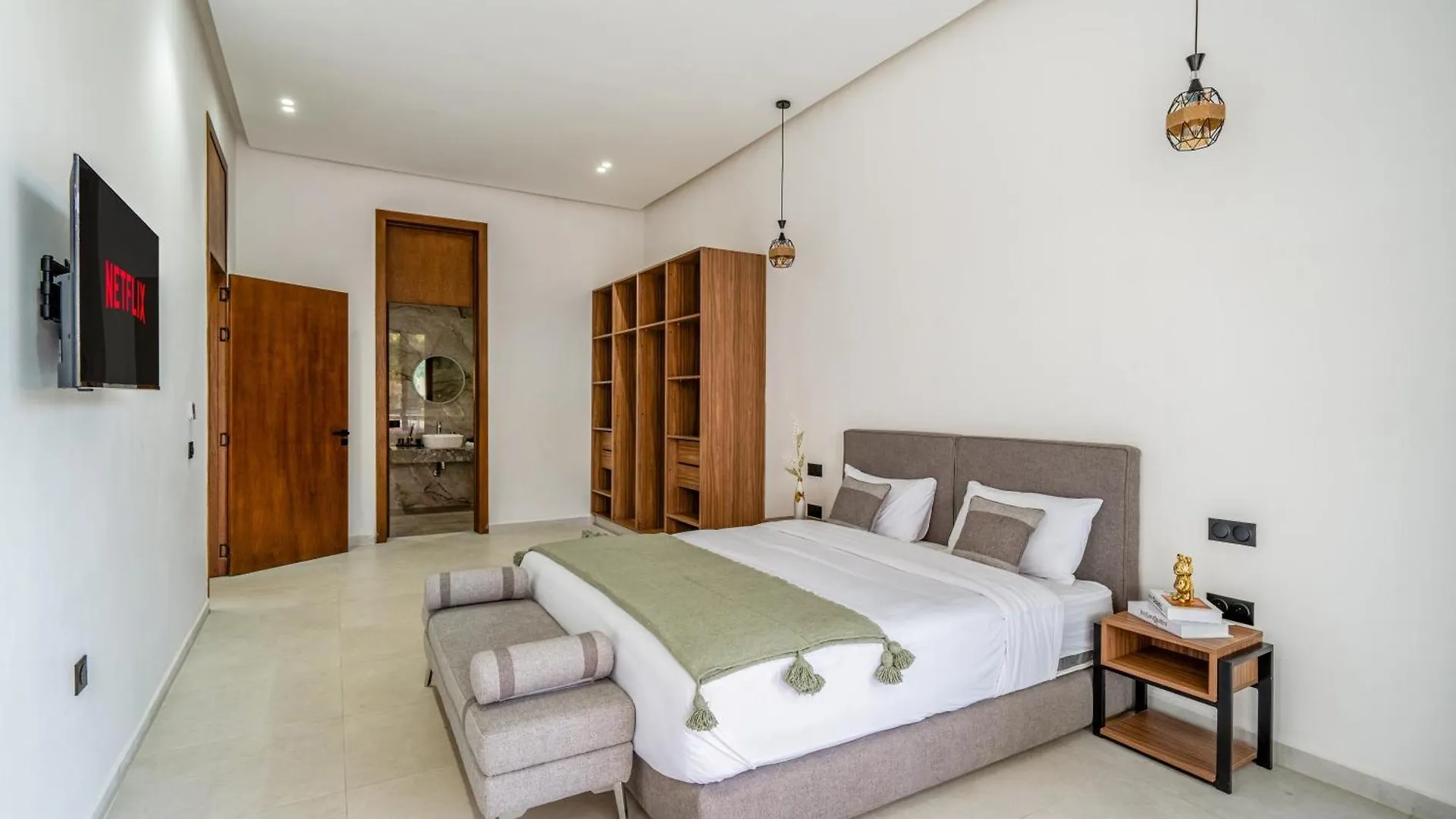 Villa Alia - Piscine - 4 Bedroom Ba - Wifi - Parking Marrakesh 0*,  Marocko