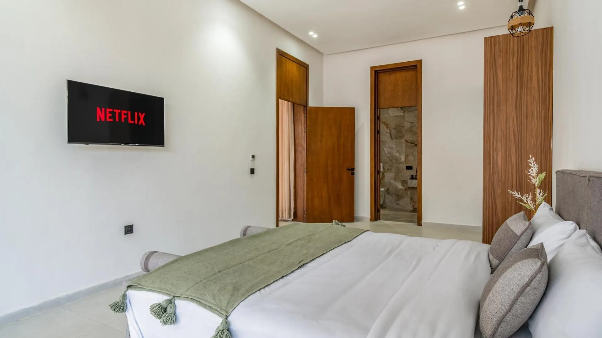 Villa Alia - Piscine - 4 Bedroom Ba - Wifi - Parking Marrakesh Marocko